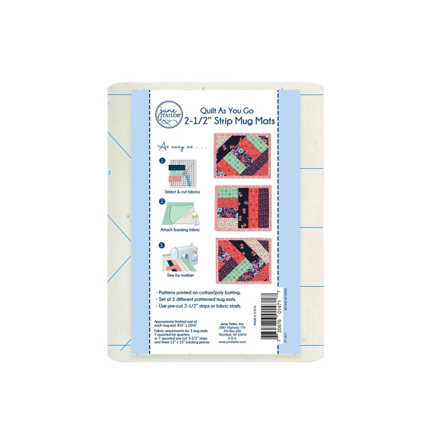 QAYG 2 1 per 2 inch Strip Mats -- 3 per pack