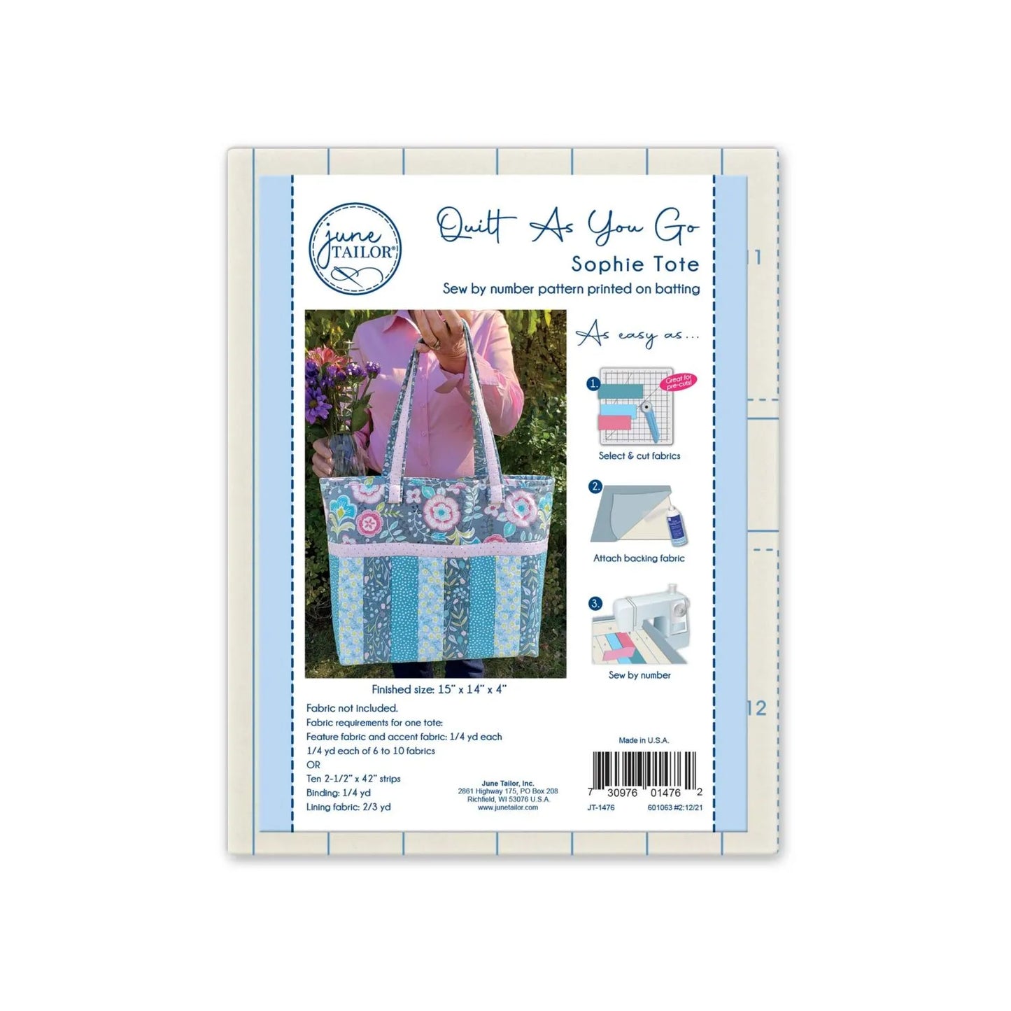 QAYG Tote Bag -- Sophie - 1 per pack
