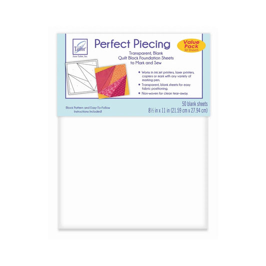Perfect Piecing - Quilt Block Foundation Sheets - 50-pack