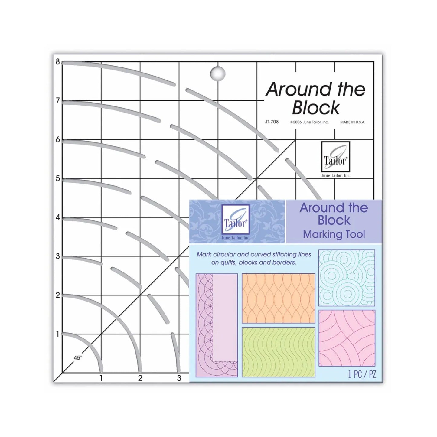 Around the Block Ruler