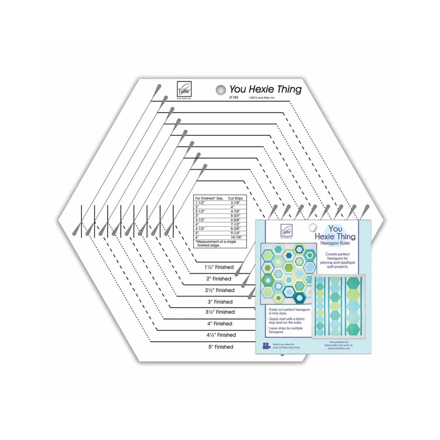 You Hexie Thing Hexagon Ruler