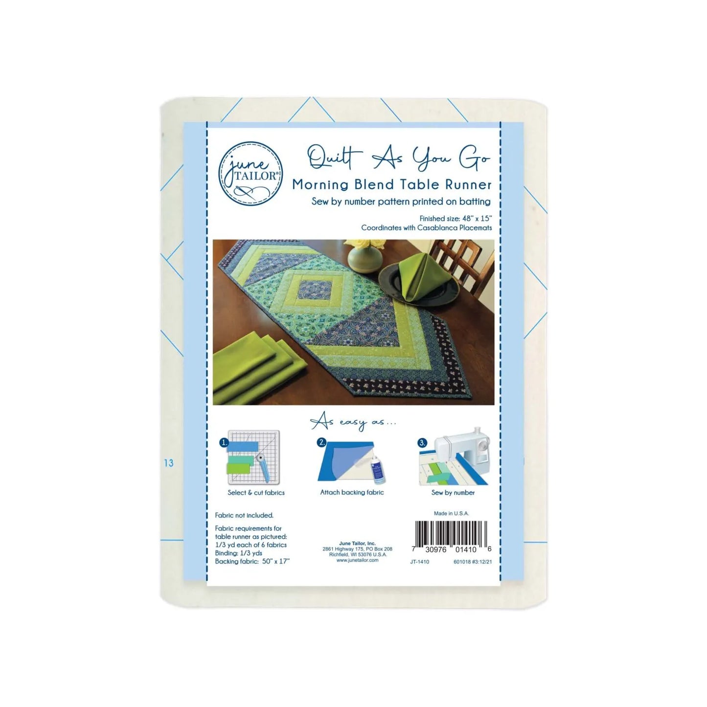 QAYG Table Runner  -- Morning Blend - 1 per pack